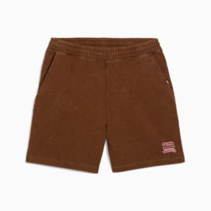 PUMA x TEENAGE MUTANT NINJA TURTLES Men's Relaxed Fit  7" Shorts, Chocotart, extralarge-IND